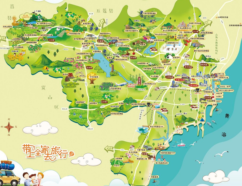 宁河景区使用手绘地图给景区能带来什么好处？